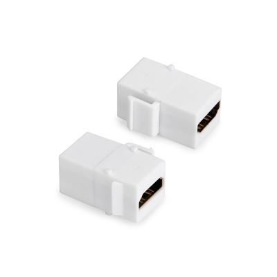HDMI female white module adapter